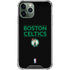 NBA Boston Celtics Standard - Black iPhone 12 Pro Clear Case