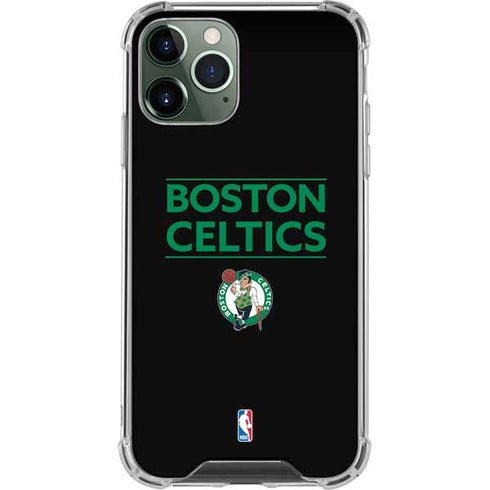 NBA Boston Celtics Standard - Black iPhone 12 Pro Max Clear Case
