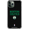 NBA Boston Celtics Standard - Black iPhone 12 Pro Max Clear Case