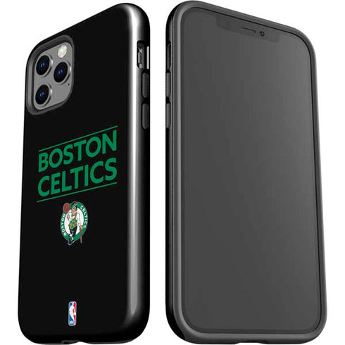 NBA Boston Celtics Standard - Black iPhone 12 Pro Max Impact Case