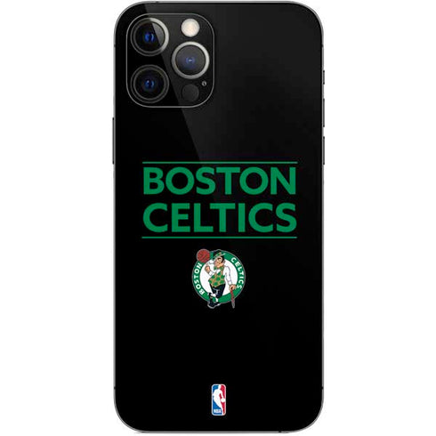 NBA Boston Celtics Standard - Black iPhone 12 Pro Skin
