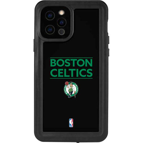 NBA Boston Celtics Standard - Black iPhone 12 Pro Waterproof Case