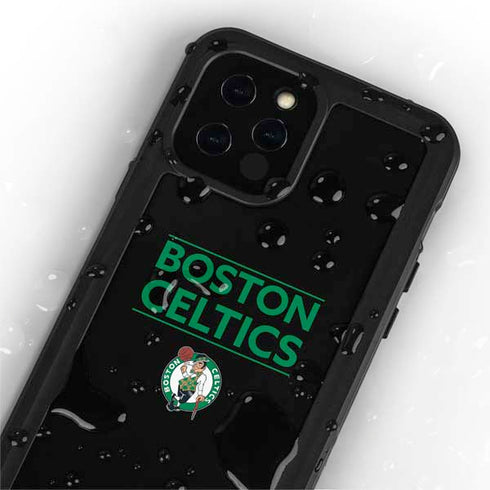 NBA Boston Celtics Standard - Black iPhone 12 Pro Waterproof Case