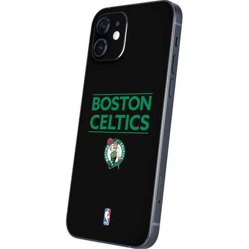 NBA Boston Celtics Standard - Black iPhone 12 Skin