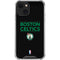 NBA Boston Celtics Standard - Black iPhone 13 Mini Clear Case
