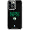 NBA Boston Celtics Standard - Black iPhone 13 Pro Clear Case