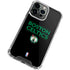 NBA Boston Celtics Standard - Black iPhone 13 Pro Clear Case