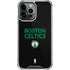 NBA Boston Celtics Standard - Black iPhone 13 Pro Max Clear Case