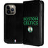 NBA Boston Celtics Standard - Black iPhone 13 Pro Max Folio Case