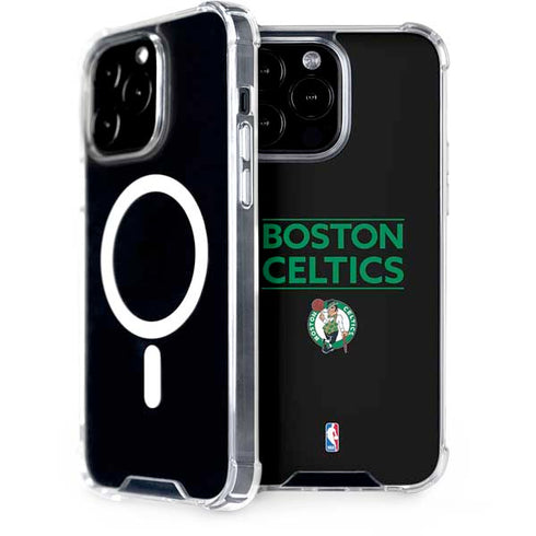 NBA Boston Celtics Standard - Black iPhone 13 Pro Max MagSafe Case