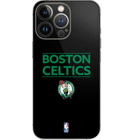 NBA Boston Celtics Standard - Black iPhone 13 Pro Skin