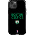 NBA Boston Celtics Standard - Black iPhone 15 Impact Case
