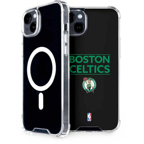 NBA Boston Celtics Standard - Black iPhone 15 Plus MagSafe Case