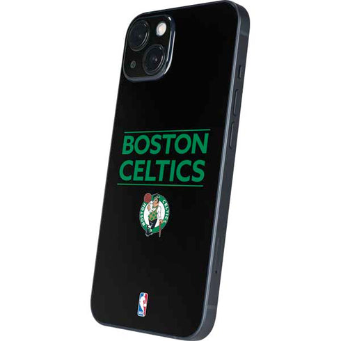 NBA Boston Celtics Standard - Black iPhone 15 Plus Skin