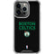 NBA Boston Celtics Standard - Black iPhone 15 Pro Clear Case