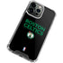 NBA Boston Celtics Standard - Black iPhone 15 Pro Clear Case