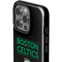 NBA Boston Celtics Standard - Black iPhone 15 Pro Impact Case