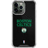 NBA Boston Celtics Standard - Black iPhone 14 Pro Max Clear Case