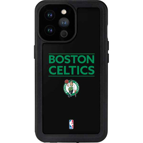 NBA Boston Celtics Standard - Black iPhone 14 Pro Max Waterproof Case