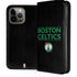 NBA Boston Celtics Standard - Black iPhone 15 Pro Max Folio Case