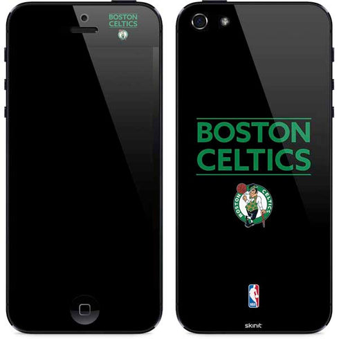 NBA Boston Celtics Standard - Black iPhone 5/5s/5SE Skin