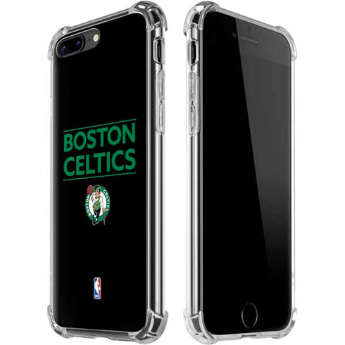 NBA Boston Celtics Standard - Black iPhone 7/8 Plus Clear Case