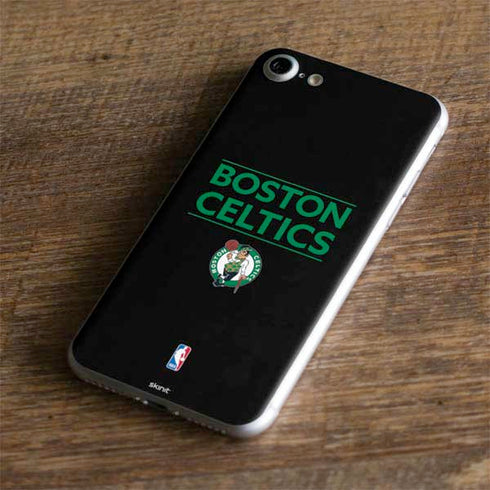 NBA Boston Celtics Standard - Black iPhone 7 Skin