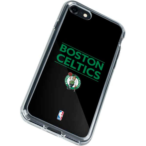 NBA Boston Celtics Standard - Black iPhone SE (2nd & 3rd Gen) Clear Case