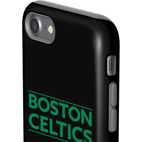NBA Boston Celtics Standard - Black iPhone SE (2nd & 3rd Gen) Pro Case