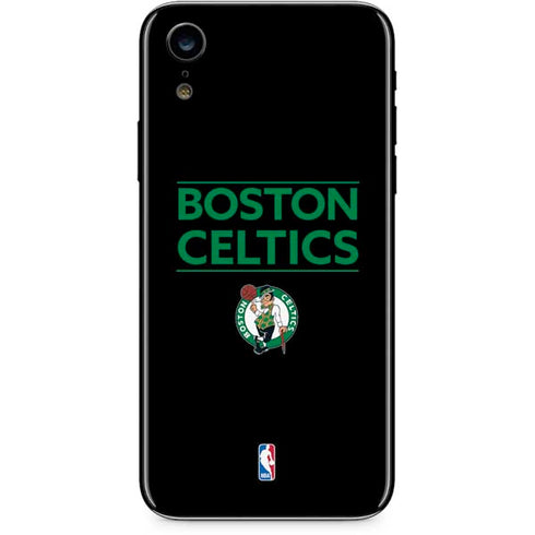 NBA Boston Celtics Standard - Black iPhone XR Skin