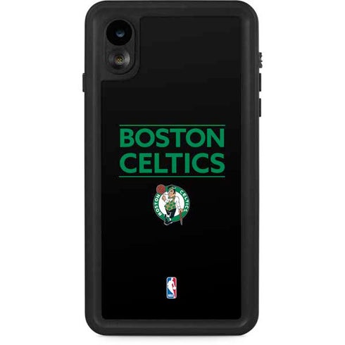 NBA Boston Celtics Standard - Black iPhone XR Waterproof Case