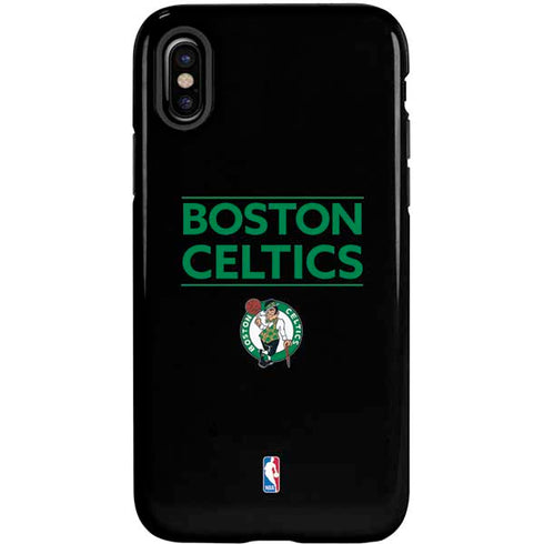 NBA Boston Celtics Standard - Black iPhone XS Pro Case