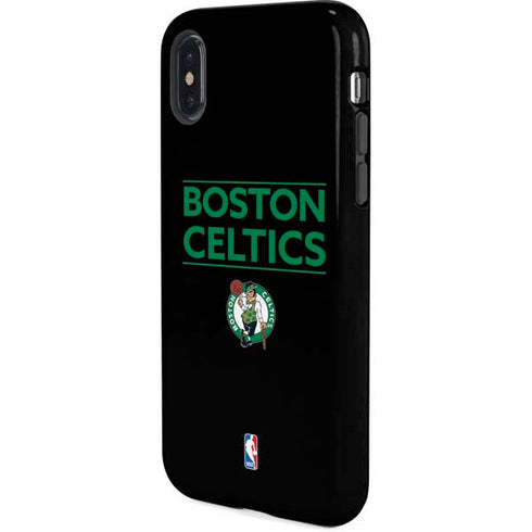 NBA Boston Celtics Standard - Black iPhone XS Pro Case