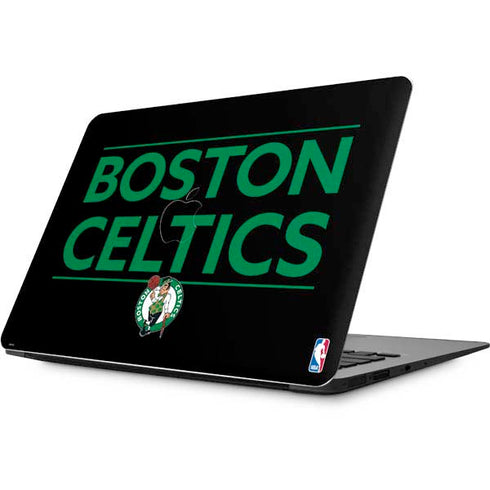 NBA Boston Celtics Standard - Black Apple MacBook Skin