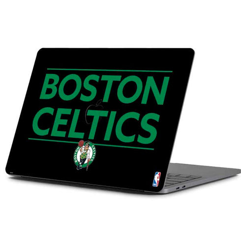 NBA Boston Celtics Standard - Black Apple MacBook Pro 13-inch Skin