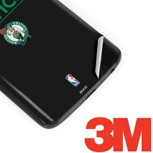 NBA Boston Celtics Standard - Black Moto G6 Skin