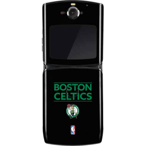 NBA Boston Celtics Standard - Black Motorola RAZR Skin