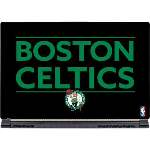 NBA Boston Celtics Standard - Black MSI GS65 Stealth Laptop Skin