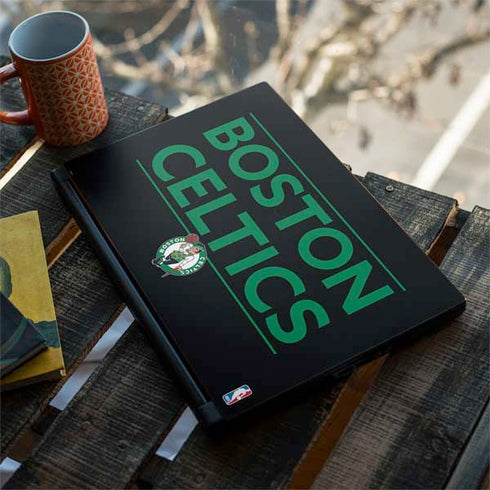 NBA Boston Celtics Standard - Black MSI GS65 Stealth Laptop Skin