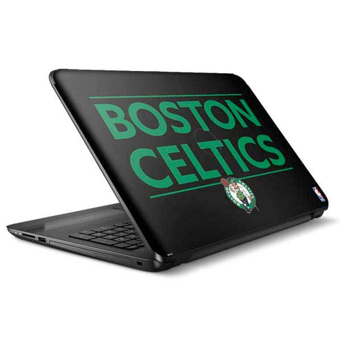 NBA Boston Celtics Standard - Black HP Notebook Skin