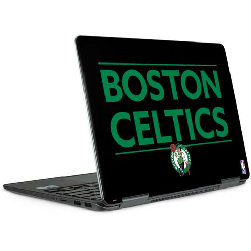 NBA Boston Celtics Standard - Black Notebook 9 Pro 13in (2017) Skin