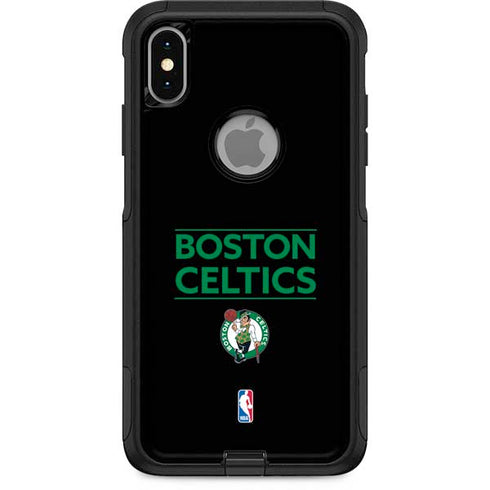 NBA Boston Celtics Standard - Black Otterbox Commuter iPhone Skin