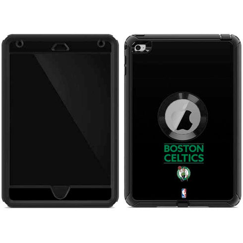 NBA Boston Celtics Standard - Black Otterbox Defender iPad Skin