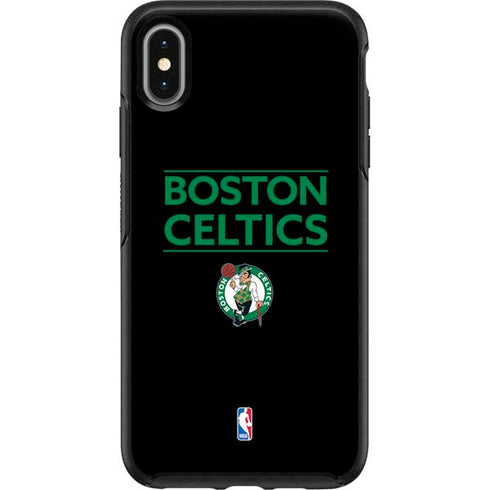 NBA Boston Celtics Standard - Black Otterbox Symmetry iPhone Skin