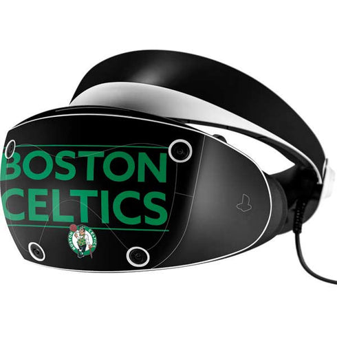 NBA Boston Celtics Standard - Black PlayStation VR2 Skin