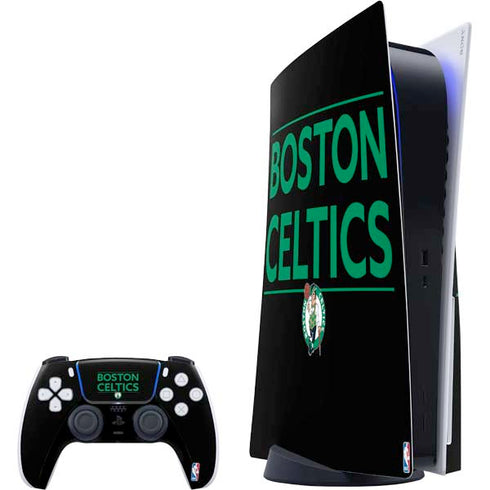 NBA Boston Celtics Standard - Black PS5 Bundle Skin