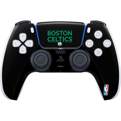 NBA Boston Celtics Standard - Black PS5 Controller Skin