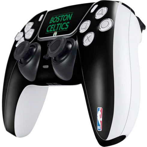 NBA Boston Celtics Standard - Black PS5 Controller Skin