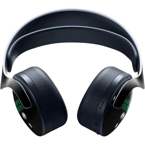 NBA Boston Celtics Standard - Black PULSE 3D Wireless Headset for PS5 Skin