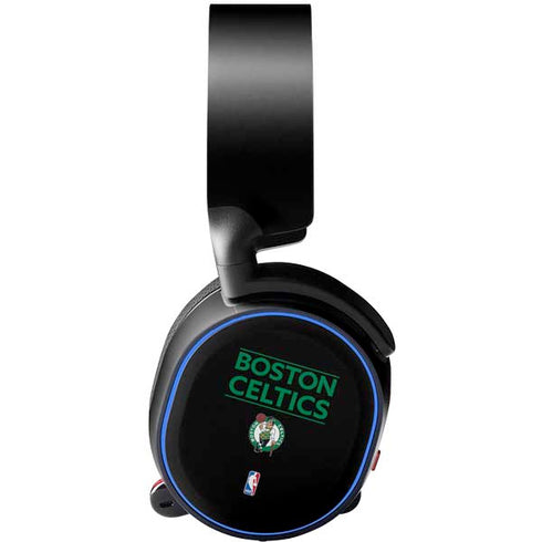 NBA Boston Celtics Standard - Black SteelSeries Arctis 5 Skin